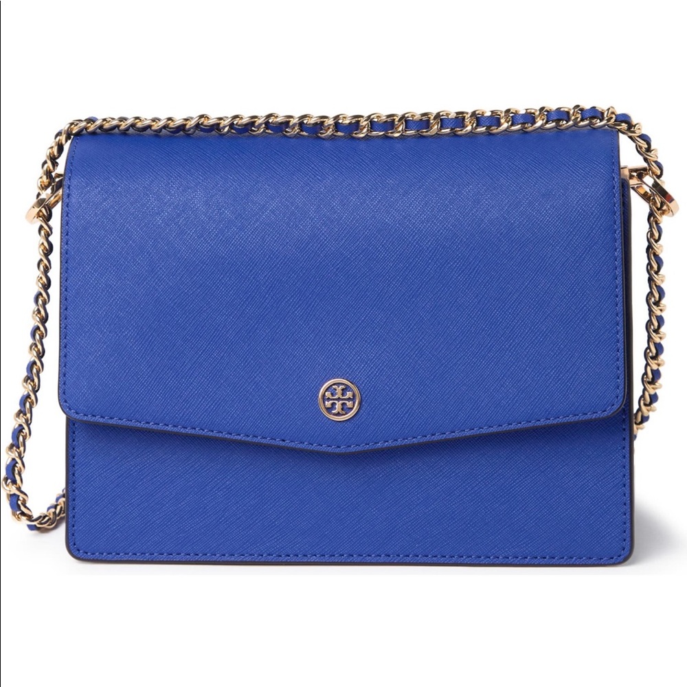 🔥🔥TORY BURCH Robinson leather convertible shoulder bag
